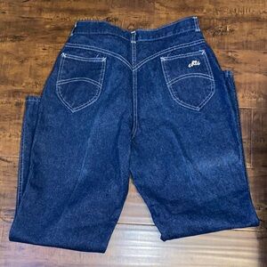 Vintage Dark Blue Chic Denim Jeans